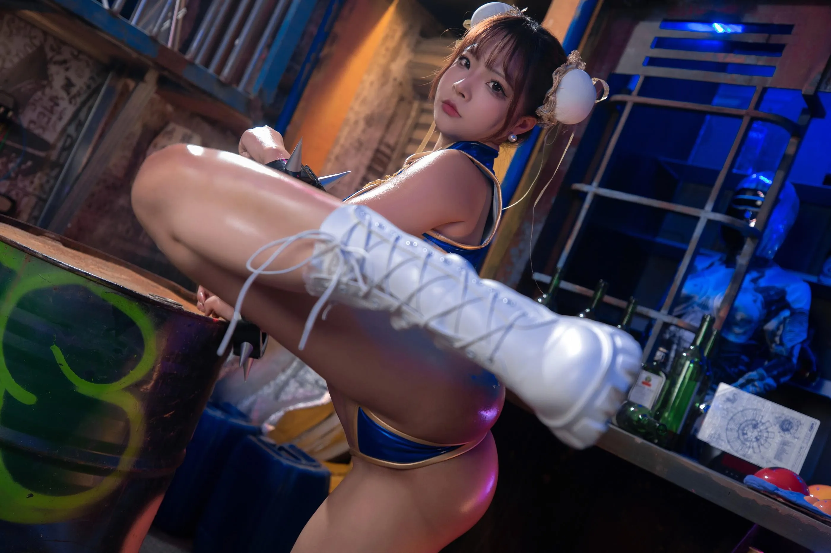 yuuhui玉汇 – NO.027 街头霸王 春丽 [89P]插图4